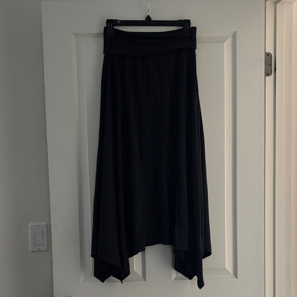 Isabel de Pedro Charcoal Wool Skirt Sz 8 - Picture 4 of 7